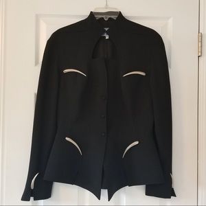 Terry Mugler women’s suit  100% wool